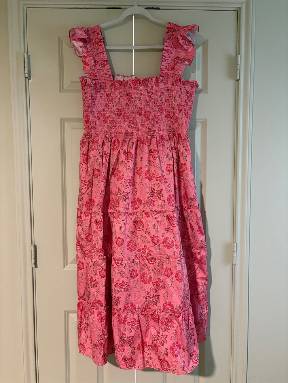 Hill House Ellie Nap Dress in Pink Pimlico Floral 3x - Picture 4 of 4